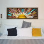 Wallity Cuadro Decorativo Multicolor TAH021 de 40 x 120 cm